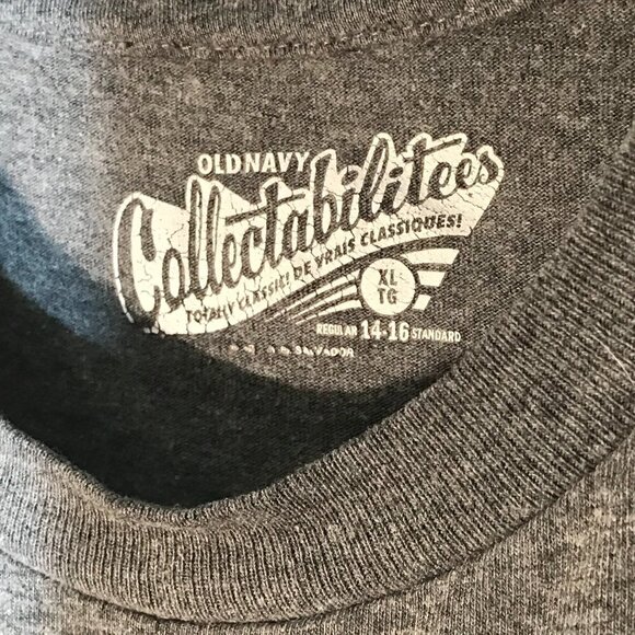 Old Navy Marvel SPIDERMAN Gray Short Sleeve Tee Shirt Top XL - Picture 5 of 8